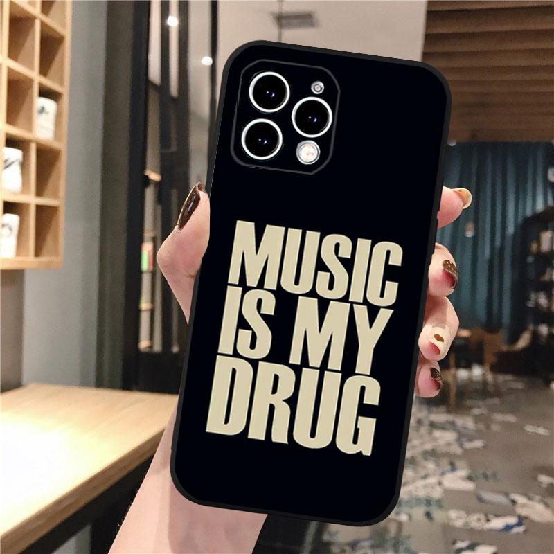 Love Music Phone Case For iphone 17 Pro Max 17 Pro Air 16 15 14 13 Pro Max 15 16 Pro 15Plus