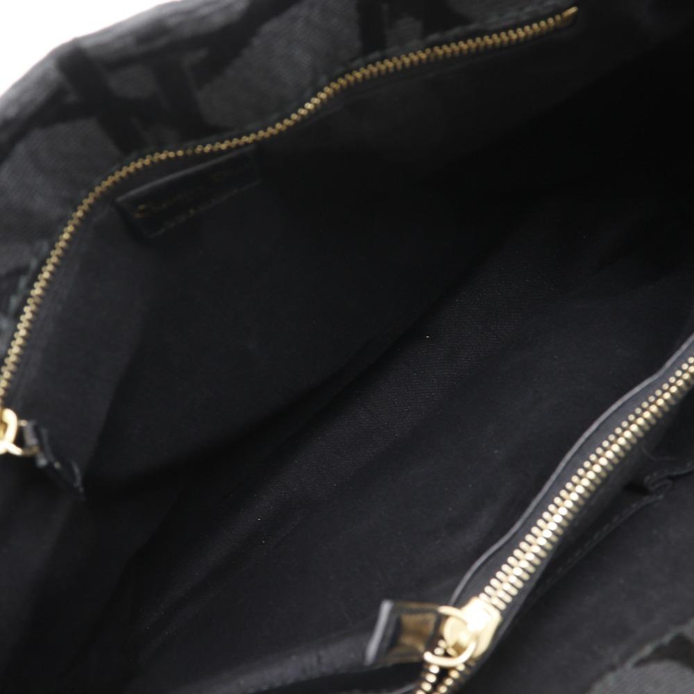 Dior Canage Tote Bag JCA449449 black Nylon canvas Women Used