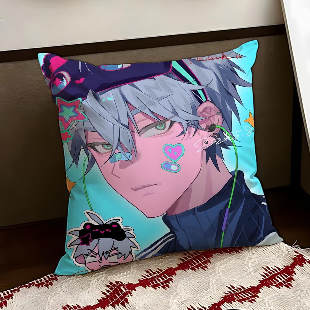 Alien Anime SStage Cushion Cover Reversible Soft Durable Pillow Cover Home  Car MultiScene Use for Daily Comfort