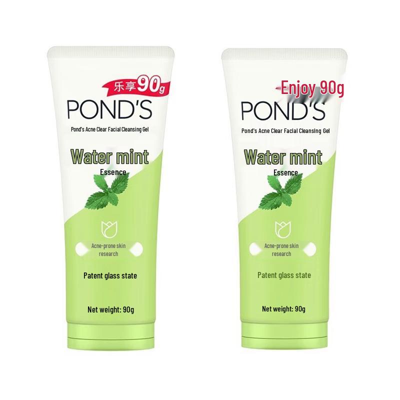 Pond's Acne Clear Facial Cleanser Gel with Water Mint