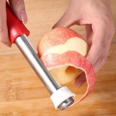 Stahl Obst Pitter Peeler Twist Werkzeug Kernlose Entferner Einfach Core Entfernen Schälen