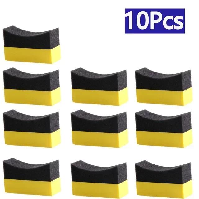 New 2-41Pcs Car Wheel Polishing Waxing Sponge Brush Tire Cleaning Wiper Sponge Pad Car Wash Wiper Cleaning Car Wash Accessories
