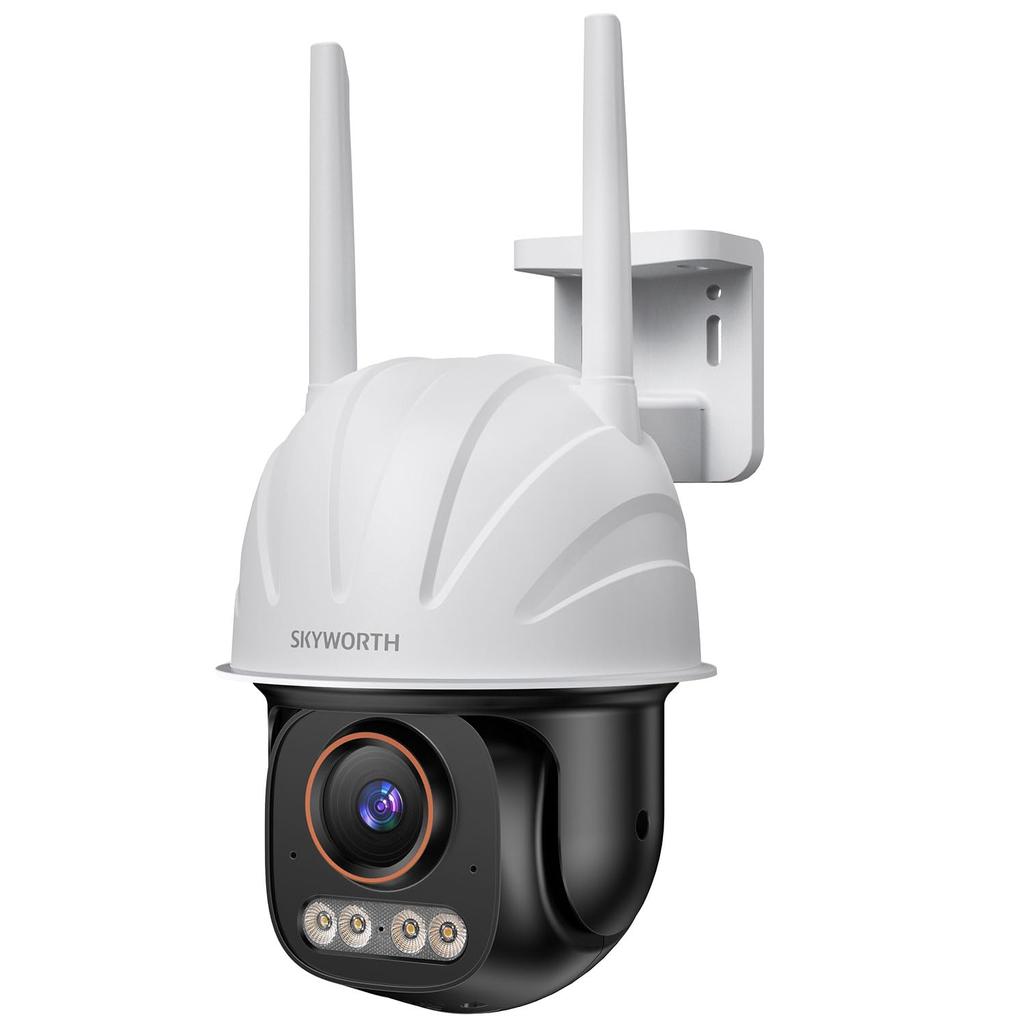 Full Color at Google TV Skyworth Security Outdoor Surveillance Surveillance 8 Full Color Night Outdoor 12x Alarm Crime IP66 Waterproof and WiFi