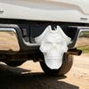 Cover Cap for Trailer Coupling Dust Pirate Skull Design Tow Hitch Cover Hitch Trailer Protector Cap Secure Hook Dust Plugs