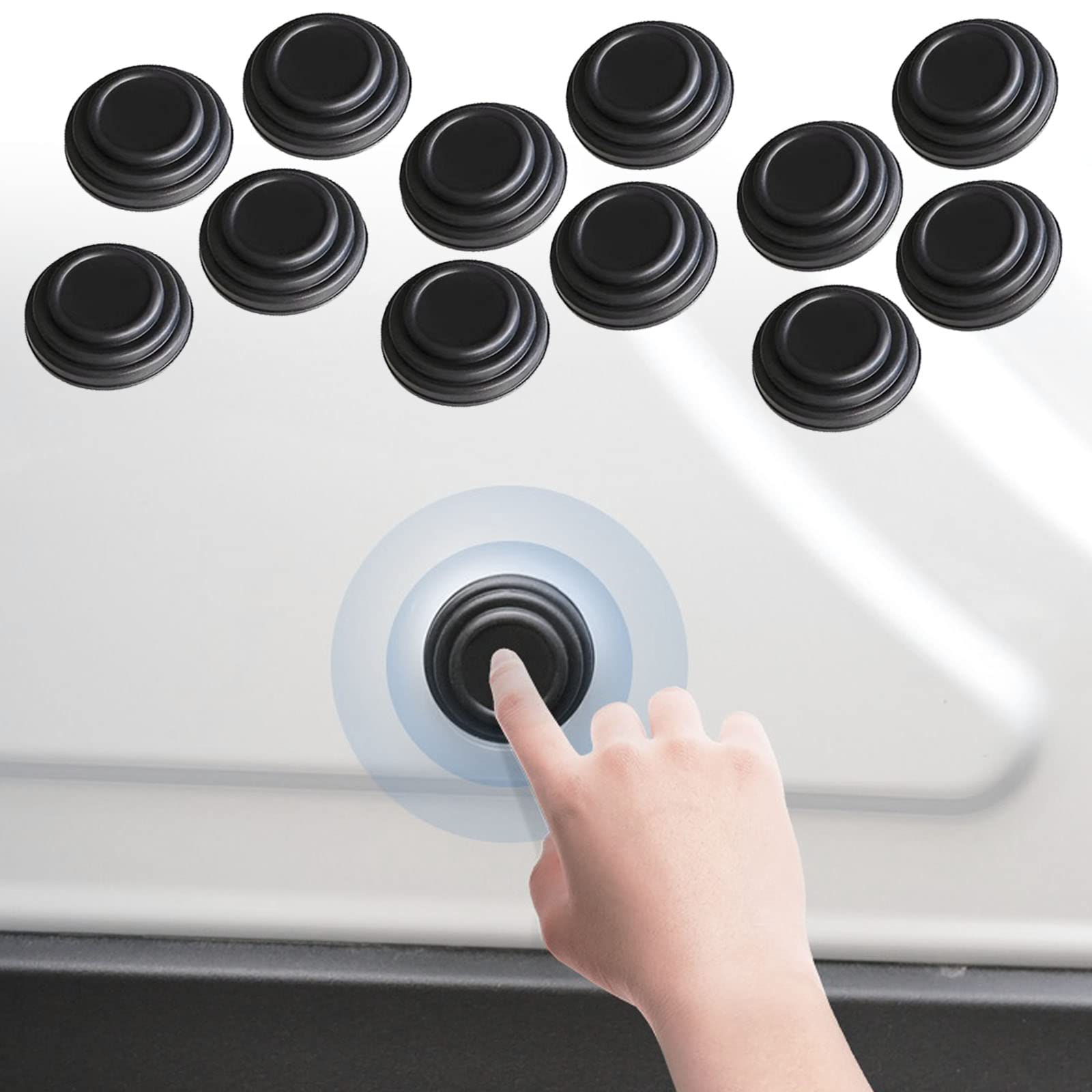 

БАЙИУЭР Звукоизоляция двери Амортизатор Daihatsu Move LA150S/160S (H26.12~) Daihatsu Move Canvas LA800S/LA810S чёрный