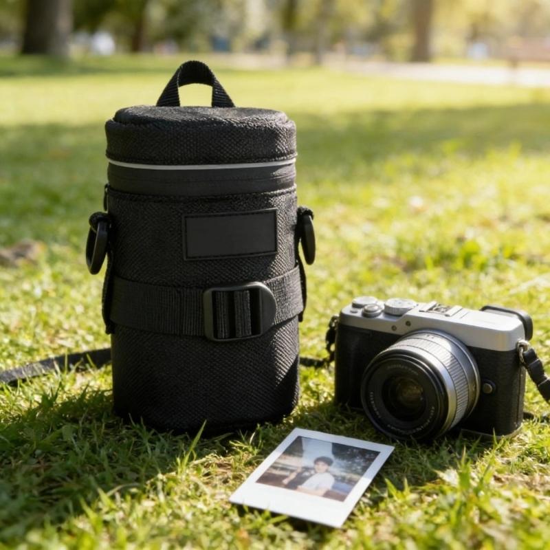 Waterproof Camera Lens Case Pouch With Thick Padding For DSLR Camera Lens Bag Compactly Design For Outdoor Photography