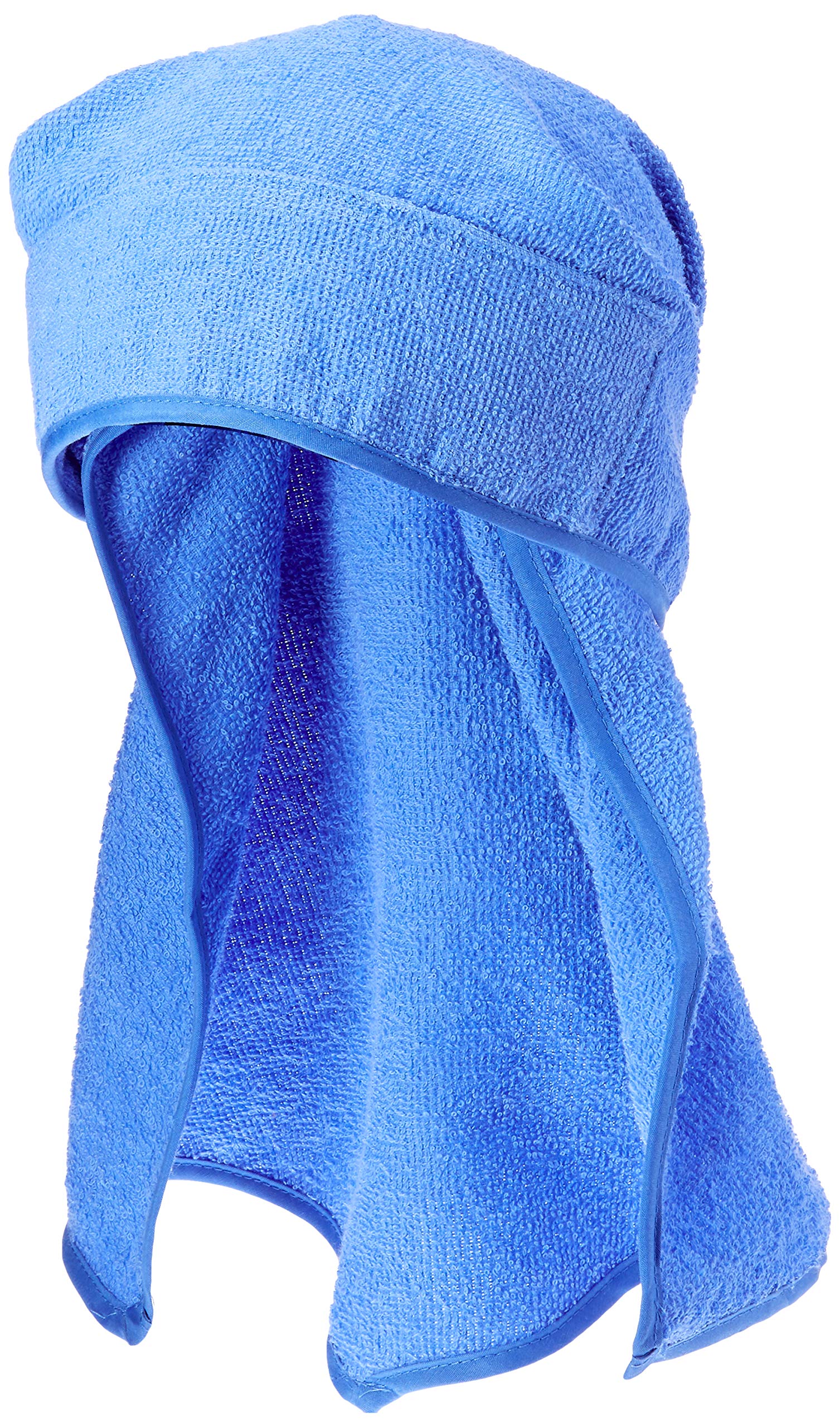 

Sweat Absorbing Towel Head Cap Plain Towel Head Cap Sky Blue Japan Free Size [Kajimake]