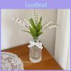 Elegant Lily Of The Valley Artificial Flower Bouquet For Home Decor Wedding Party