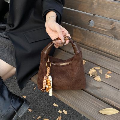 Autumn and Winter New Simple Dumpling Bag Women's Fashion Trendy Versatile Casual High Sense Messenger Bag Shoulder Bag