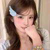 Korean Sweet Cute Dot Wings Fabric Hairclips for Women Girls Duckbill Clip Barrettes Hair Styling Accessories Hairpin Daily Wear