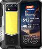 OUKITEL WP100 Titan 5G Cellphone 36GB+512GB 200MP 33000mAh 6.8" Display Android 14 Smartphone with Projector
