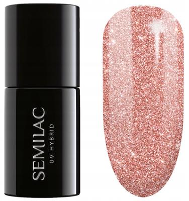Lakier Hybrydowy Do Paznokci #458 Semilac Sparkling Rosé 7 Ml