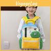 Adorable Cartoon Animal Lightweight Backpack For Kids With Fun Color Combinations