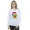 Disney Damen/Damen Muppets Kermit Weihnachtskopf-Sweatshirt