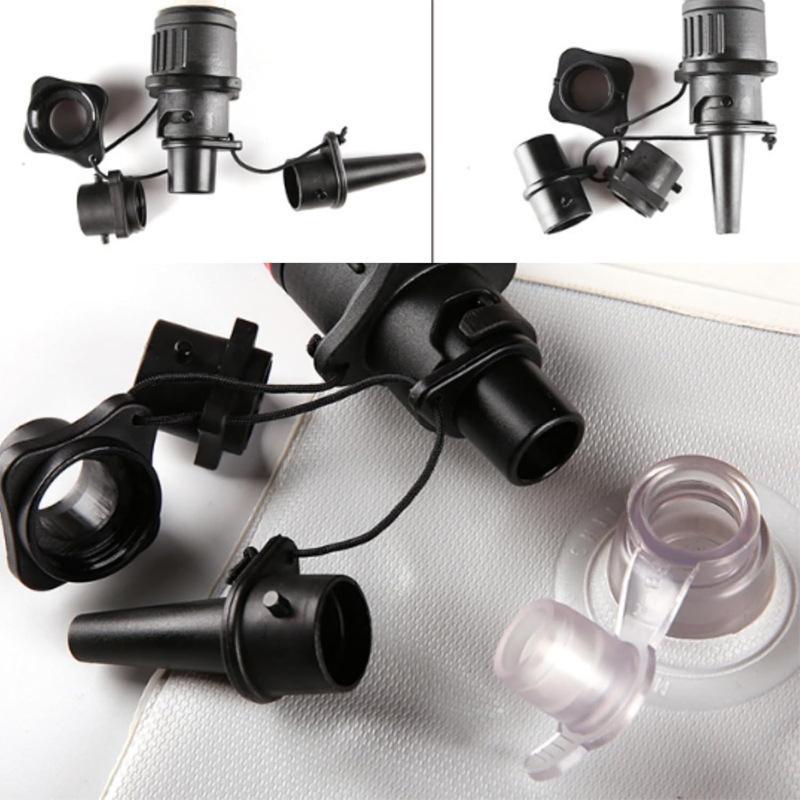 Air Valve Adaptor Kit High Compatibility Leak Free Pump Connector for SUP Board Kayak Paddle Boat Water Recreation