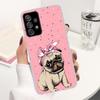 Love Pugs Cute Dog Phone Case For Samsung Galaxy A16 A26 A36 A56 A15 A14 A13 A12 A55 A54 A53 A25 A24 A23 A35 A34 A33 A05S A04S A