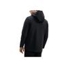 Fila Solid Color Zip-Up Hooded Reversible Long Sleeve Cotton Jacket Men Jackets Black F11M412701F-BK