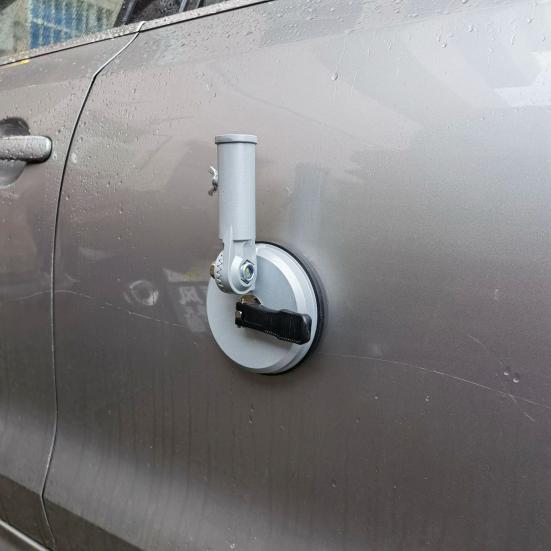 Bobil Flaggfeste Bobil Flaggstang Skadefri Flaggmontering Aluminiumslegeringsbase Stangfeste Allsidig