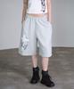 PRENDA Star Cross Bermuda Pants Gray