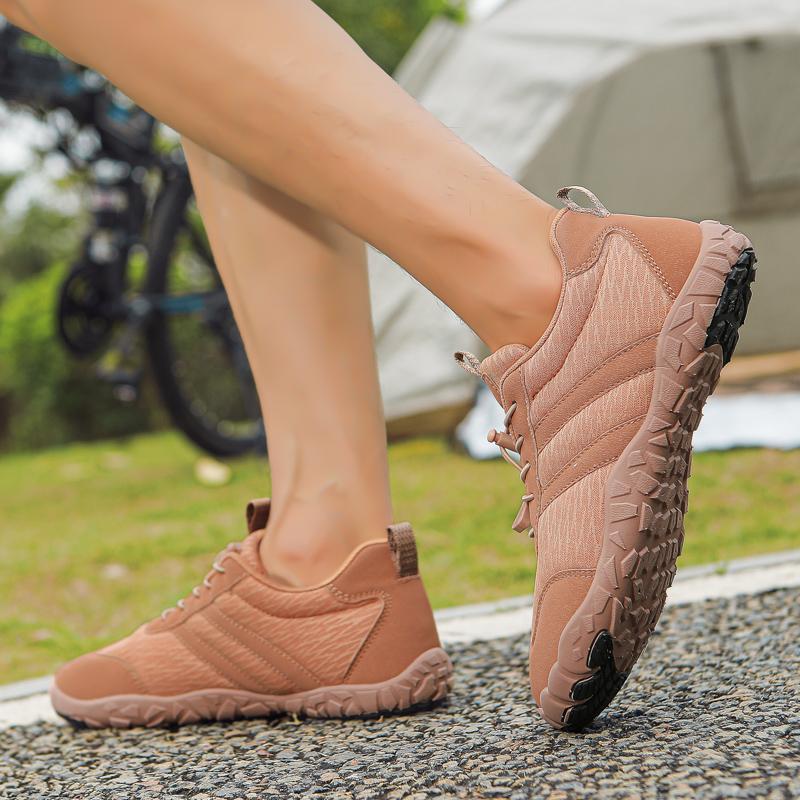 Breathable Training Sneakers Men Women Elastic Fitness Shoes Non-slip Gym Sports Shoes Outdoor Walking Shoes Hiking Trekking Camping