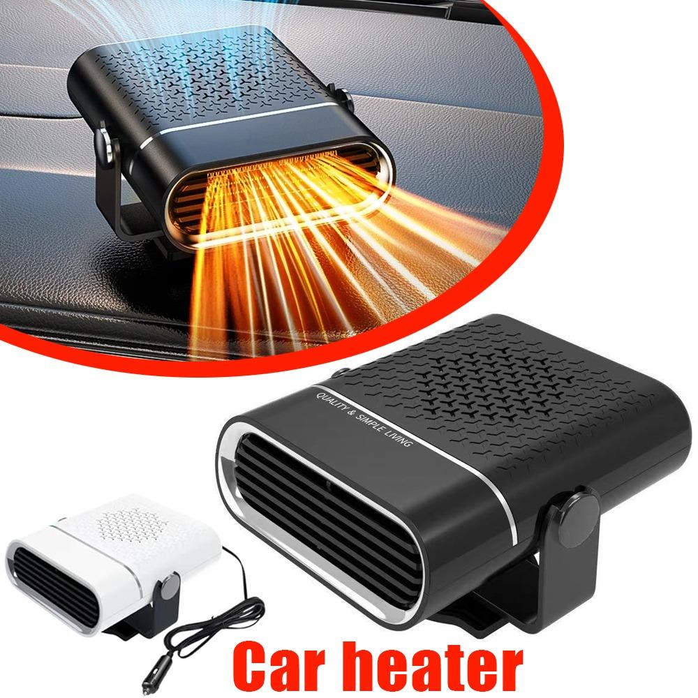 12V 24V Universal Car Heater Mini Defroster Defogger Windshield Heater For Winter Truck Windshield Heating And Warming 1 Pcs