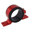 Kraftstofffilter-Kit aus Aluminiumlegierung mit 6AN 8AN 10AN Adaptern 50MM Universelle Montagehalterung Rot Schwarz Automobil