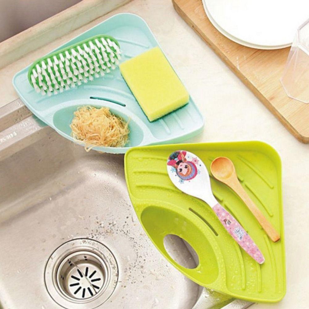 

Вентиляция Слив Корзина Полка Универсальный Полый Дизайн Кухонный Держатель Губки Кухонные Принадлежности зелёный