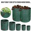 Foldable Reusable Trash Storage Container Large Capacity Garden Garbage Container Waterproof 60/100/120/272/300/400/500L