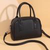 Neue Retro-Umhängetasche Damen Hochwertige Handtasche Kissenform Einfach Echtes Leder Vielseitig Pendler-Umhängetasche