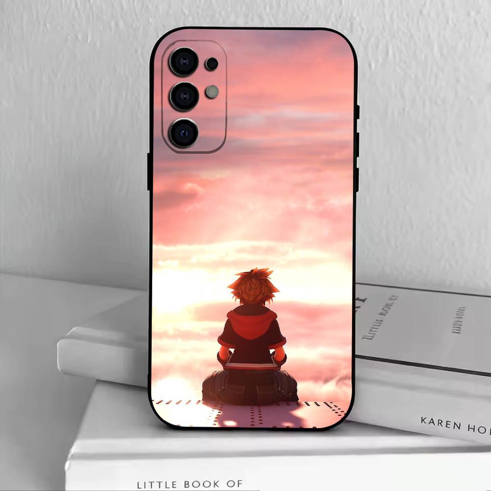 KH-Kingdoms Hearts G-Game  Phone Case Black Silicone Soft For Samsung S25,S24,S21,S22,S23,S30,Ultra,S20,Plus,Fe,Lite