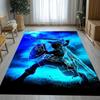Retro Z-Zelda Cartoon Link Games Living Room Non-Slip Area Rug Soft Carpet for Bedroom Kids Playroom Sofa,Home Decor Doormat