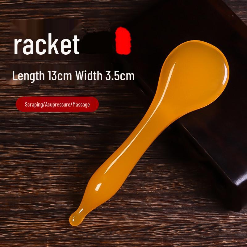 "Massage-Schabewerkzeug aus Harz-Bienenwachs für Nacken, Taille und Gesicht"