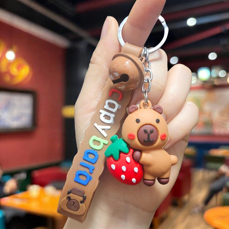 Cartoon Keychain Pendant, Wooden Stick Figure, Key Chain, Blind Box, Tide Play Pendant.