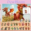 Christmas Advent Calendar Blind Box With Dragon Baby Charms For Holiday Decor And Gift Giving