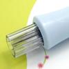 Useful Poking Felting Needles Kit Comfortable Handle Holder with 7 Felting Needles Felted Animal Needle Felting Supplies