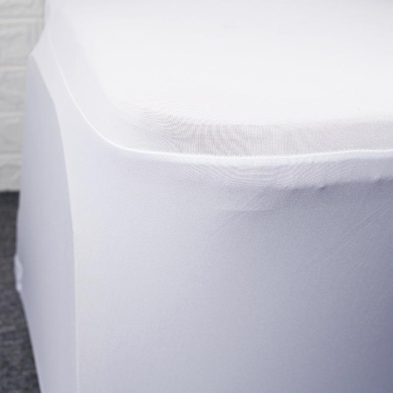 Elastic Chair Cover Hotel Wedding Jumpsuit White Dining Chair Cheap Chair Cover All Season Universal Size