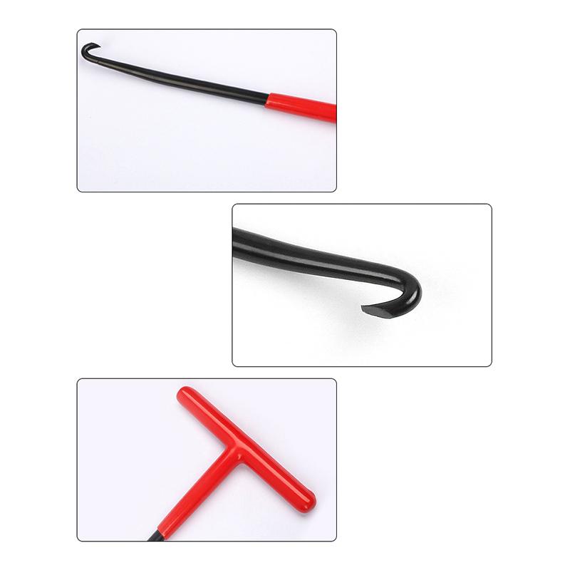 1 Pièce Extracteur de Ressorts d'Échappement Outil de Réparation Pour Retrait de Ressorts Crochet de Ressort d'Échappement de Moto Poignée en T Crochets d'Installation