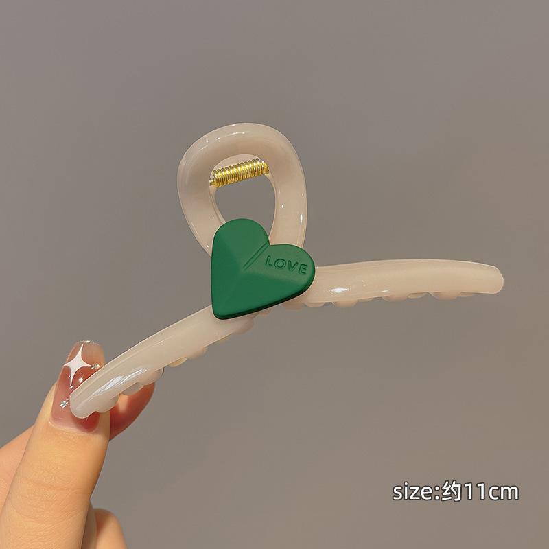 7Designs Giant Flower Cross Acrylic Hair Claw Clips for Women Accessories Jewelry Korean Jelly Large Resin Crab Clamp Headwear