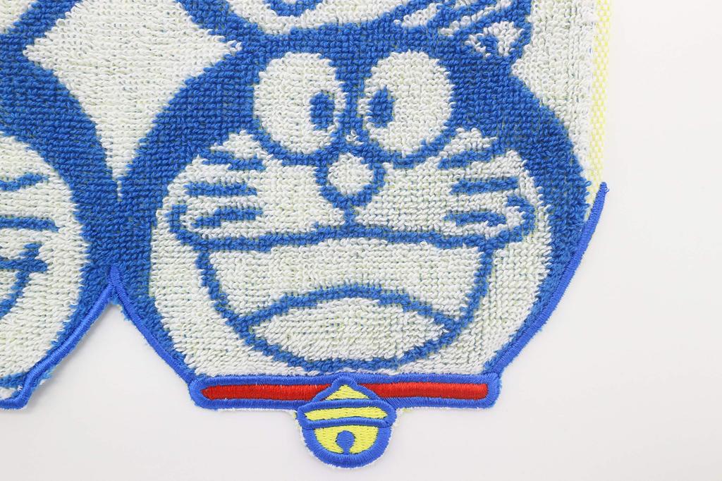 Marushin Mini Rolling 2805011700 "I'm Doraemon" Towel, 25x25cm, Face, 100% Cotton, Mother's Day, Birthday, Gift,