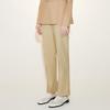 LESS 2023 Spring Cotton Blend Straight Leg Trousers