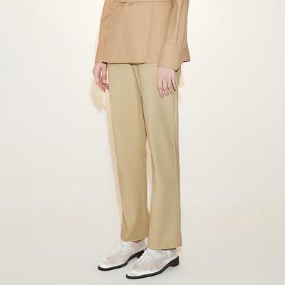 2023 Spring Cotton Blend Straight Leg Trousers