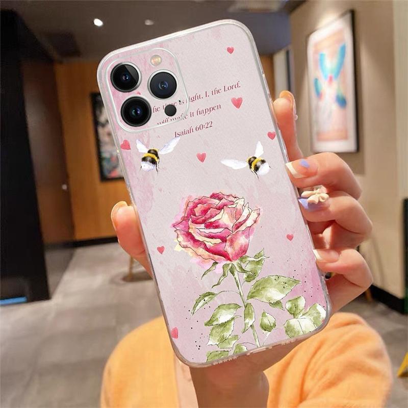

Чехол для телефона для iPhone 17 Pro Max Air 16 15 14 13 Pro Max 15 16 Pro 15Plus Любовь Господь Библия Молиться Бог Силиконовый Чехол iphone 15ProMax