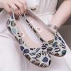 Spring/Summer 2025 Women's Breathable Ethnic Flat Linen Shoes - Lightweight Old Beijing Style