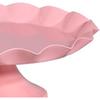 Cake Display Stand Elegant Pink Cake Stand for Versatile Dessert Display for Cupcake Dessert Fruit Pink(S)
