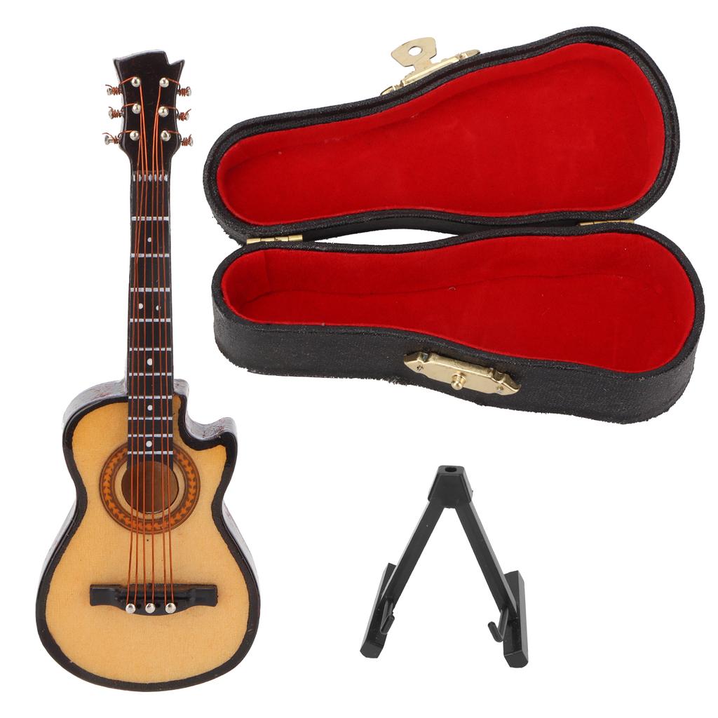 Linde und Metall ature Elektrische Gitarre Modell Musikinstrument Ornamente