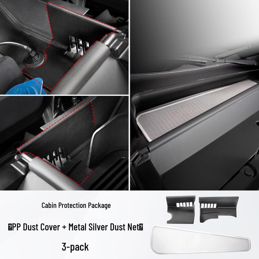 Car Engine Bay Dust Cover for Lynk & Co 900 - Dustproof Net & Drainage Accessories