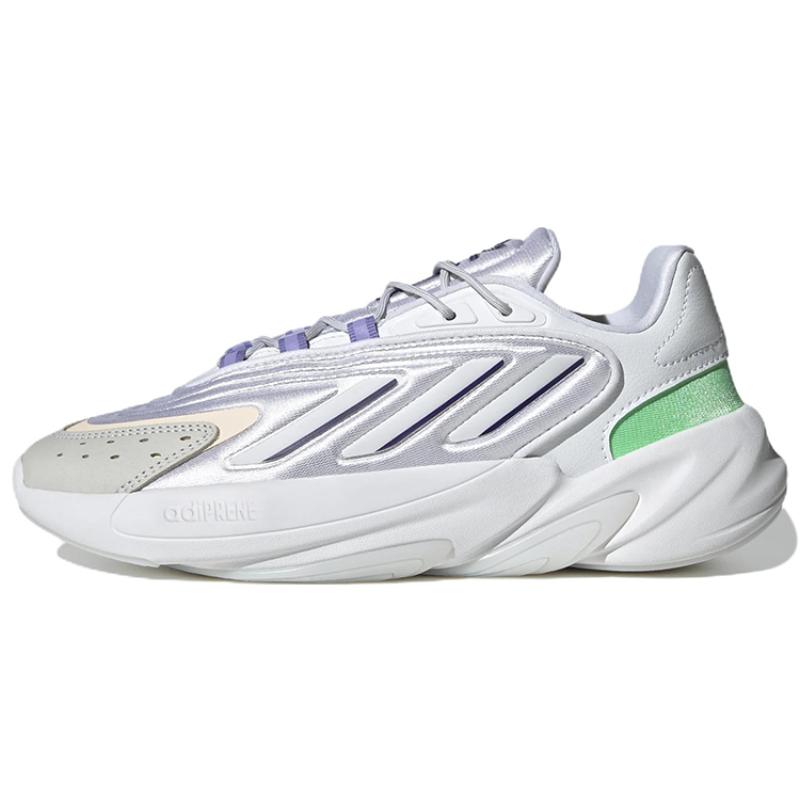 

Adidas Ozelia Cloud White/Dark Purple Beam/Green Sneakers Women s Sneakers GW3065 39⅓