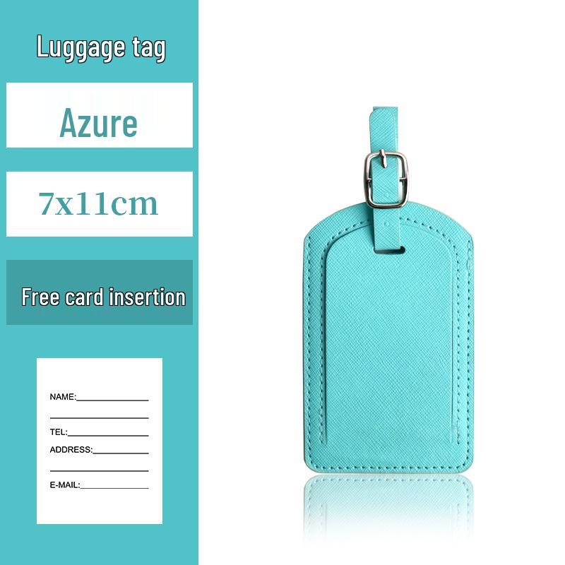 Airplane Luggage Tag for Travel, Business Trip, and Identification