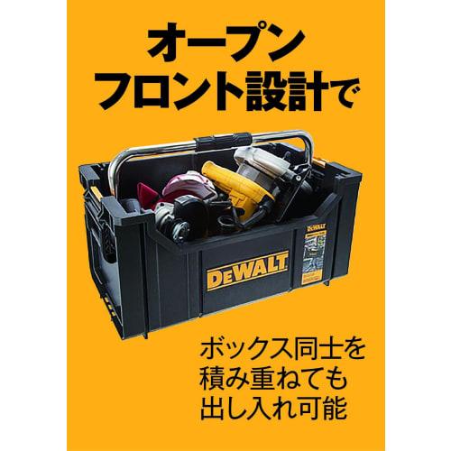 DeWalt Tough System Toolbox, Tote-Type Storage Box, DS280, Easy To Carry, Long Handle, Stackable Storage, DWST1-75654