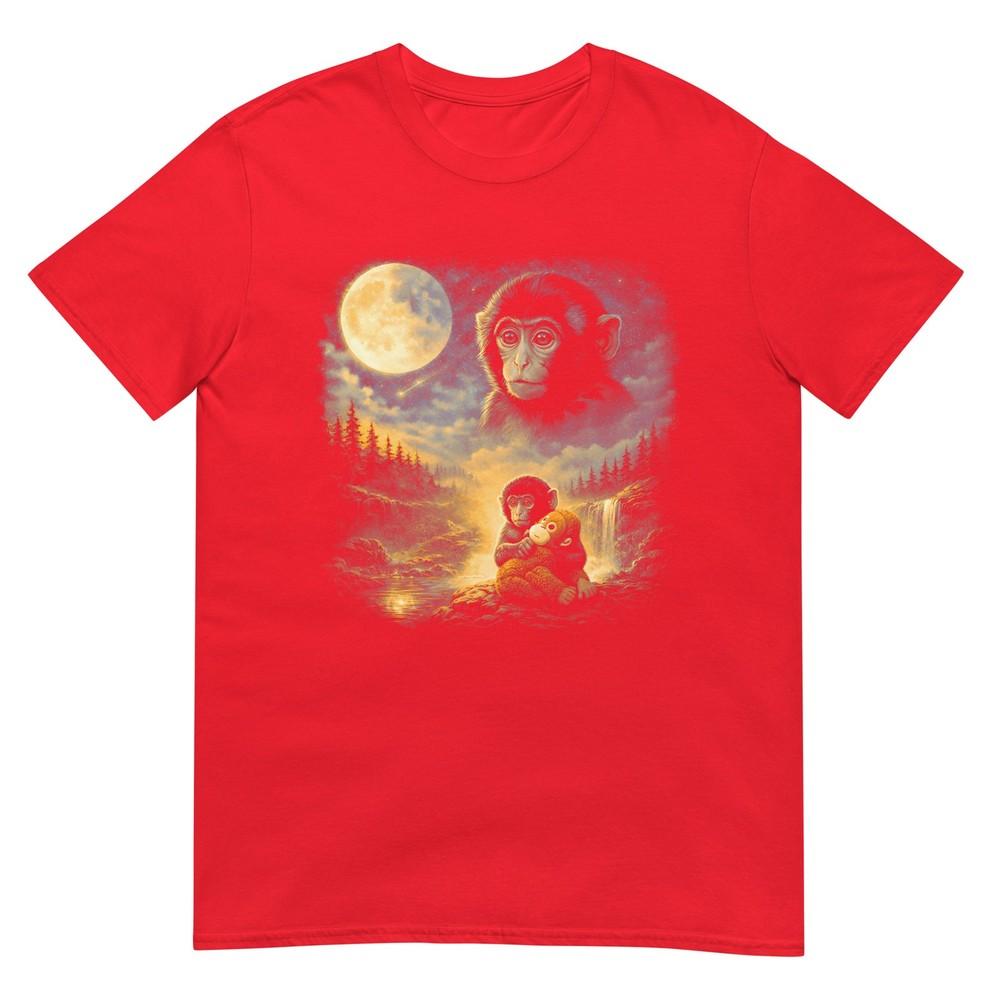 Punch Monkey Moon 90s Retro Animal Vintage Tshirt S